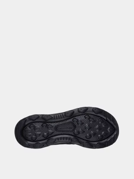 Кожаные кроссовки Skechers черные