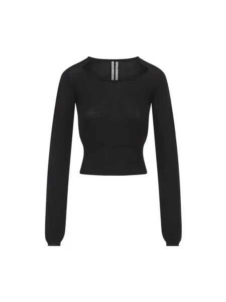 Sweter Rick Owens wełniany czarny