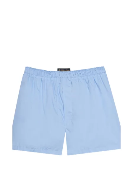 Boxeri Brooks Brothers din poplin albastru