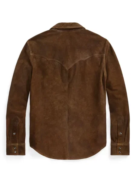 Zomšinis striukė Ralph Lauren Rrl ruda