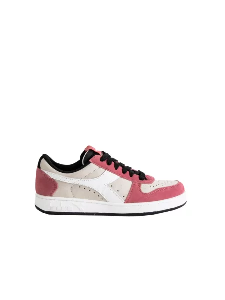 Sneakersy Diadora zamszowe różowe