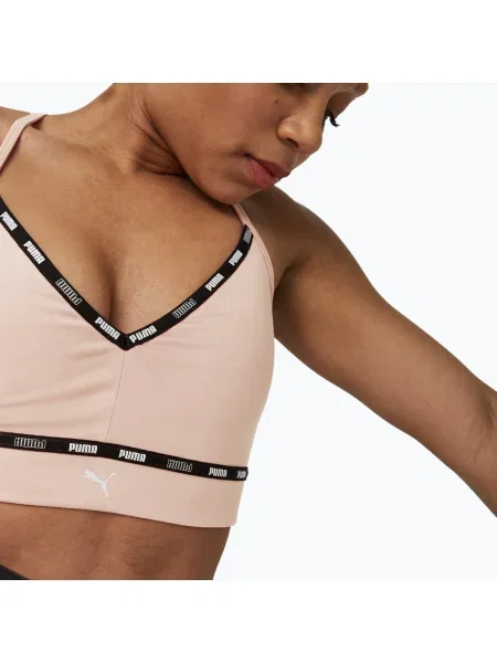 Olcsóbban. PUMA Low Impact Puma Strong Strappy fitness melltartó Méret: S rózsaszín