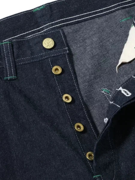Pantaloni scurți din denim Sugar Cane Jeans albastru