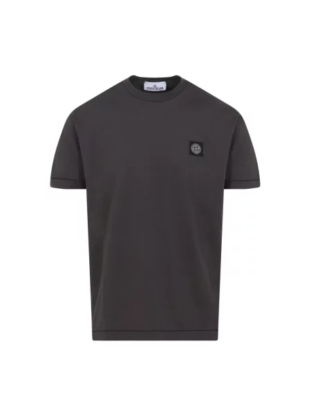 Koszulka Stone Island z kamieniami szara