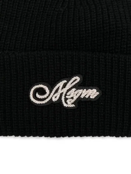 Dětské čepice Msgm černý