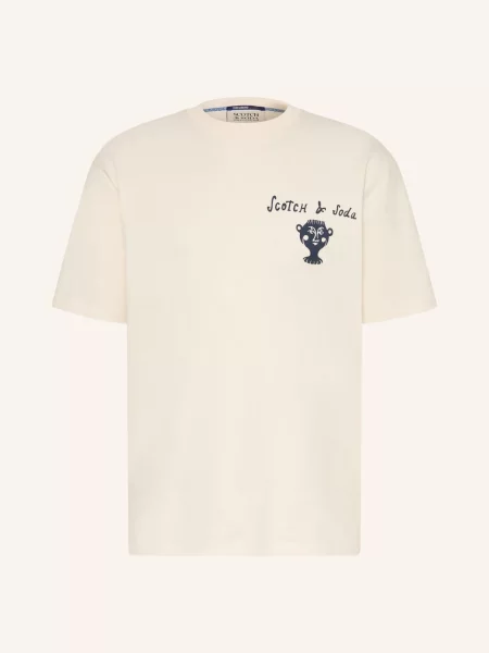 Scotch & Soda Tričko krémová