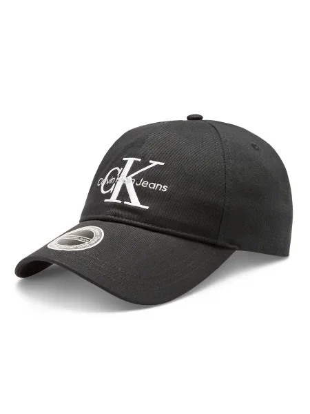 Baseball sapka Calvin Klein Jeans Monogram Black BDS fekete