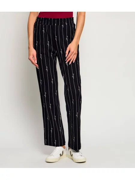Hugo Blue Pantaloni de tricot Noodle_B negru