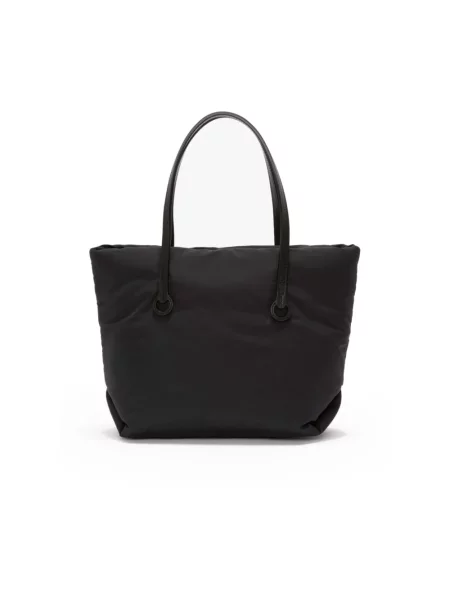 Torebka Jw Anderson skórzana z logo czarna