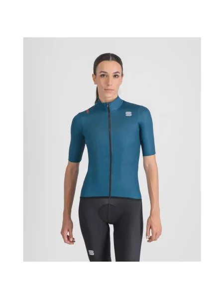 Koszulka rowerowa Sportful Fiandre Light krótki rękaw M niebieski