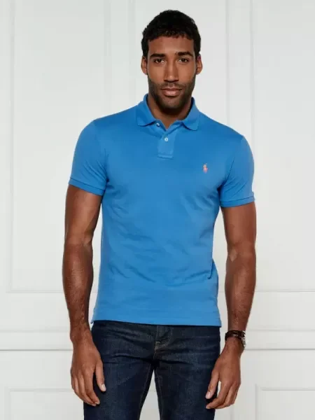 POLO RALPH LAUREN Tenisz póló | pique kék