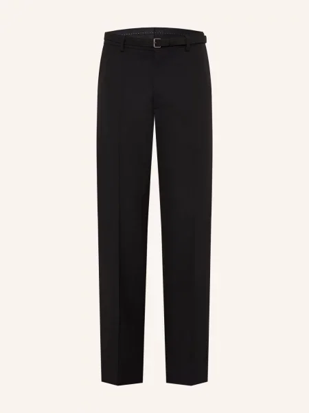 Dries Van Noten Kalhoty Preston Regular Fit černá