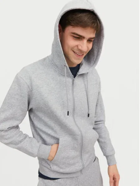 Kapucnis szvetter Jack&jones szürke