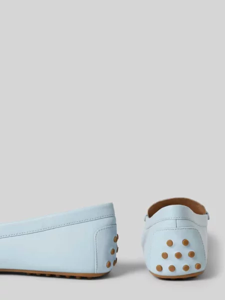 Lauren Ralph Lauren mokasyny skórzane Barnsbury niebieskie