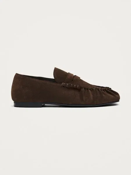 Alohas mocasini de piele Aven maro