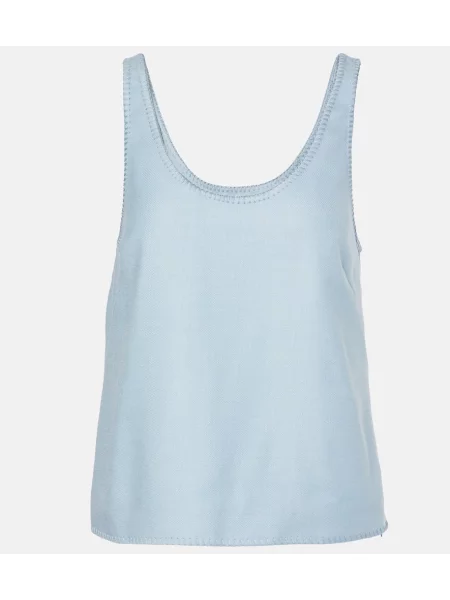 Top Gabriela Hearst de lână albastru