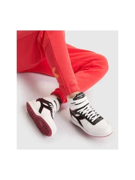 Sneakersy Diadora skórzane retro białe