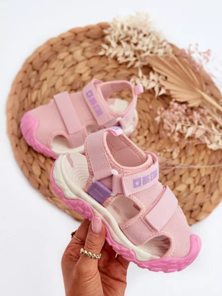 Сандали Big Star Shoes розово