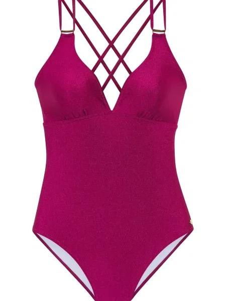 JETTE Costum de baie întreg mov zmeură