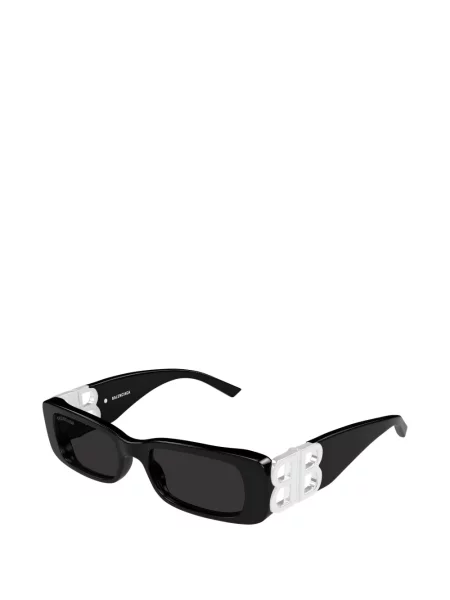 Слънчеви очила Balenciaga Eyewear с автограф черно