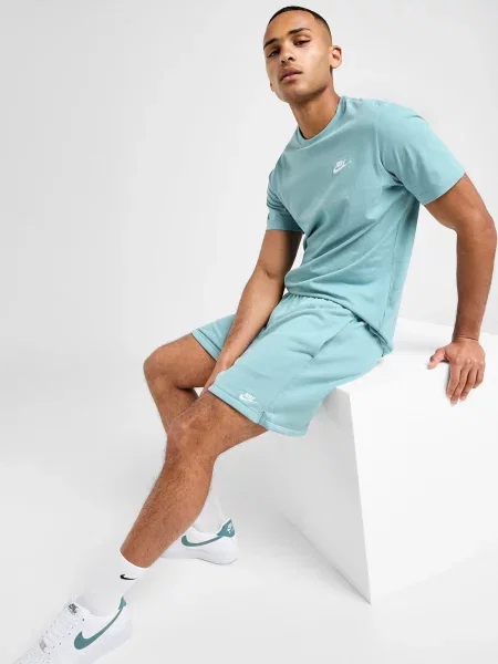 Nike Szorty Nk Club Flow niebieskie
