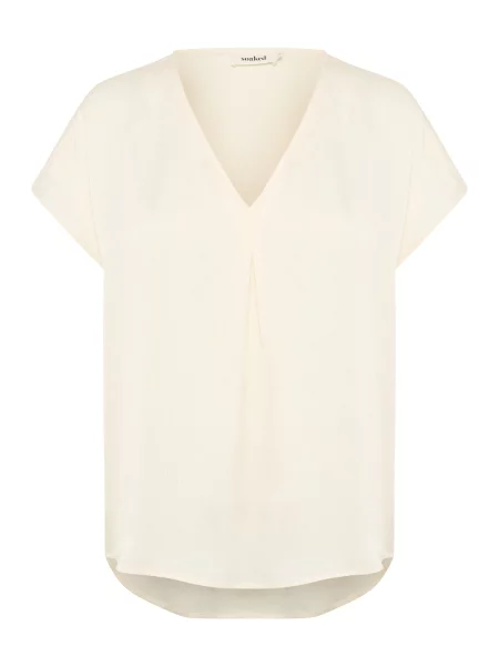 SOAKED IN LUXURY Bluza Ioana volneno bela