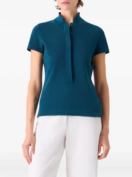 Tricou polo Akris albastru