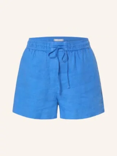 Tommy Hilfiger Plátěné Šortky modrá