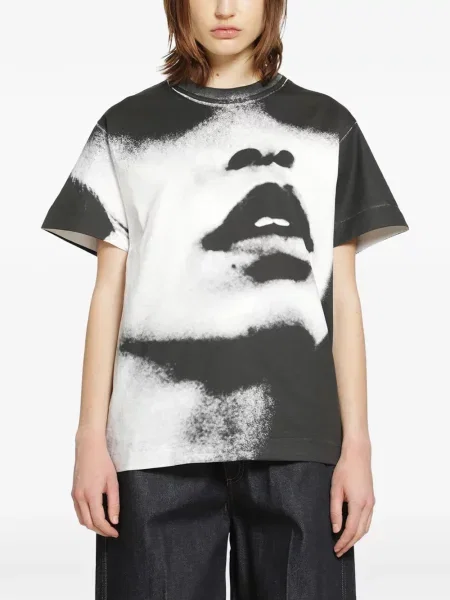 Tricou Givenchy cu imagine negru