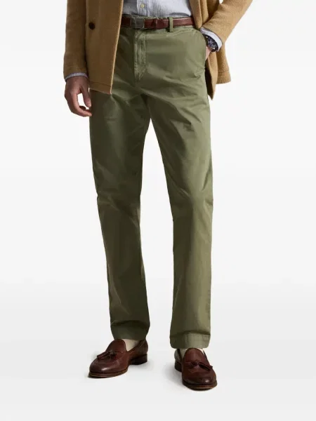 Șosete Polo Ralph Lauren cu broderie în carouri de flanelă verde