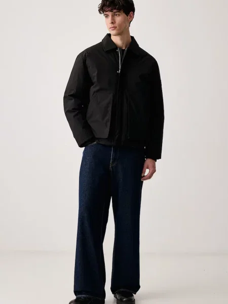 Guess Jeans jachetă pentru bărbați negru