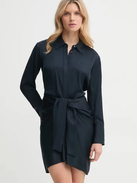 A.L.C. rochie marin mini mulata albastru