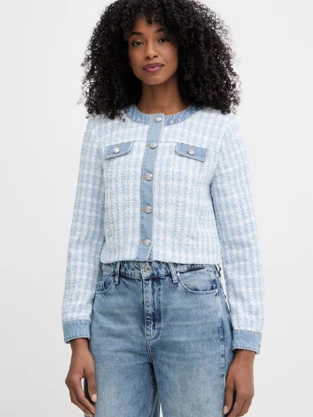 Morgan sacou de femei din albastru