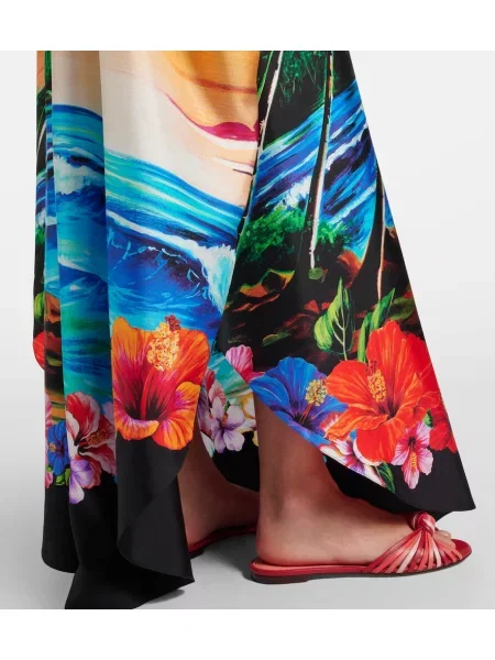 Rochie Dolce&gabbana de mătase cu imagine