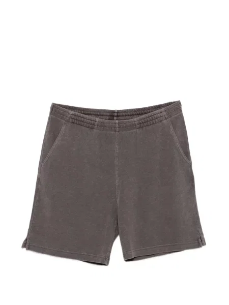 Pantaloni scurți Carhartt Wip cu autograf maro