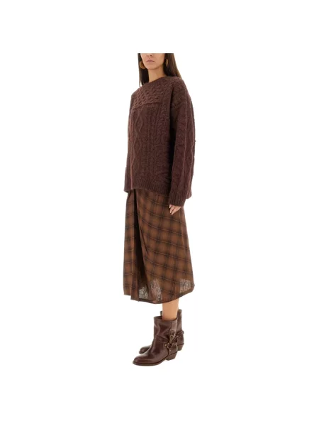 Sweter Marant Etoile wełniany czerwony
