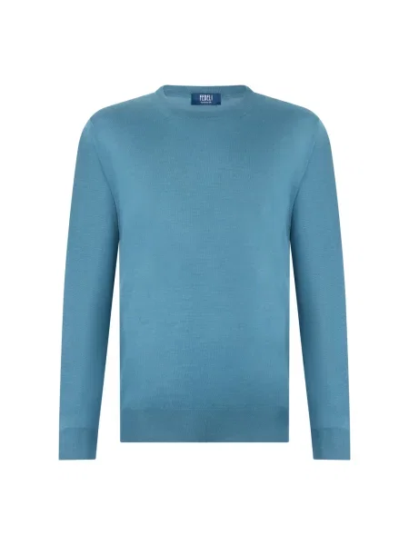 Sweter Fedeli niebieski
