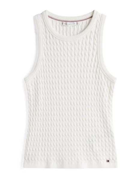 Top Tommy Hilfiger alb