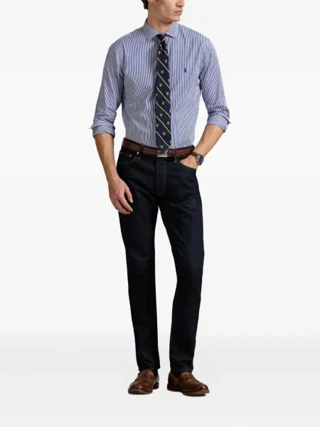 Șosete Polo Ralph Lauren cu 5 buzunare cu broderie tricotate albastru