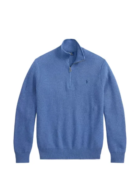 Hálós kockás pólóing Polo Ralph Lauren nyomtatás fekete
