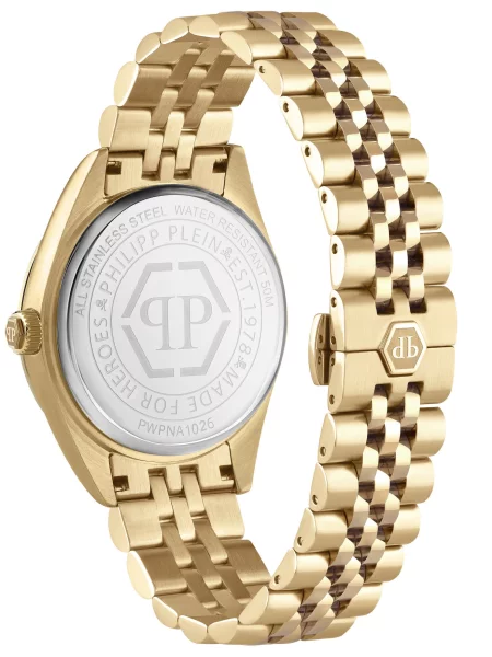 Philipp Plein Analógové hodinky Date Superlative zlatá / smaragdová
