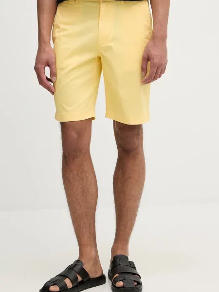 Pantaloni scurți Tommy Hilfiger galben