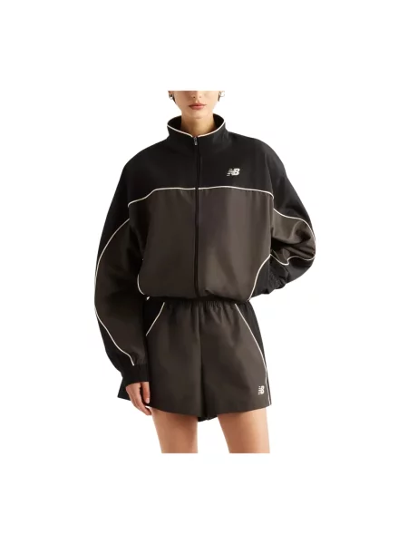 Kurtka New Balance – brązowa czarna