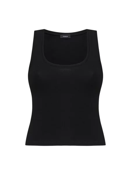 Dzianinowy top Wardrobe.nyc czarny