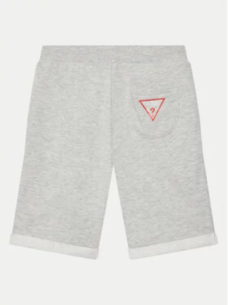 Šortky z materiálu Guess šedé