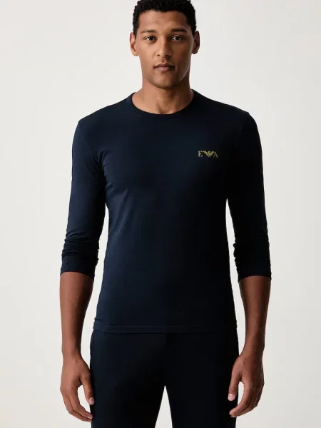 Tricou cu mânecă lungă Emporio Armani Underwear
