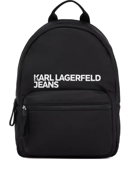 Rucsac Karl Lagerfeld Jeans cu imagine negru