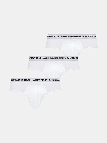 Slipy Karl Lagerfeld biela