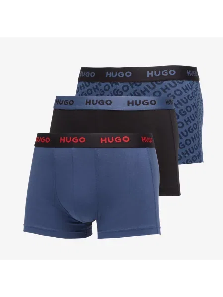 Boxeri Hugo Boss Trunk Triplet Design Multicolor XL