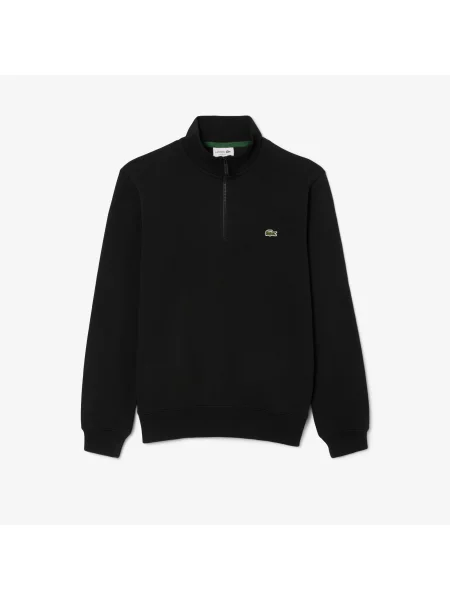 Lacoste Rozpinana Bluza Polarowa Ze Stójką czarny